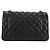 CHANEL Big Matelasse30 Chain Shoulder Bag Lamb Skin Black Gold CC Auth 184946SAV Nero D'oro - vista 2