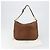 Borsa a Spalla PRADA in Pelle Marrone Oro Auth 186027A D'oro - vista 12