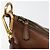 Borsa a Spalla PRADA in Pelle Marrone Oro Auth 186027A D'oro - vista 19