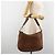 Borsa a Spalla PRADA in Pelle Marrone Oro Auth 186027A D'oro - vista 25