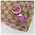 Borsa a Spalla GUCCI GG Canvas Abbey Beige Oro 130737 Auth 187022SAV D'oro - vista 16