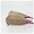 Borsa a Spalla GUCCI GG Canvas Abbey Beige Oro 130737 Auth 187022SAV D'oro - vista 3