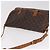LOUIS VUITTON Borsa a Spalla Monogram Gibeciere GM M42246 LV Auth 187115 Monogramma - vista 7