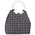 Céline Borsa CELINE C Macadam Canvas Navy Auth 187648V Blu navy