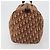Bolso Boston Christian Dior Trotter Canvas Beige Oro Auth 182507 Dorado - vista 4