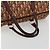 Bolso Boston Christian Dior Trotter Canvas Beige Oro Auth 182507 Dorado - vista 7