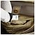 PRADA Galleria Handtasche aus Leder 2way Grau Gold Auth 186121V - Ansicht 11