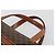 Céline Borsa CELINE Macadam Canvas PVC Pelle Marrone Oro Auth 186813 D'oro - vista 14