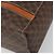 Céline Borsa CELINE Macadam Canvas PVC Pelle Marrone Oro Auth 186813 D'oro - vista 17