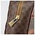 Céline Borsa CELINE Macadam Canvas PVC Pelle Marrone Oro Auth 186813 D'oro - vista 18