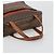 Céline Borsa CELINE Macadam Canvas PVC Pelle Marrone Oro Auth 186813 D'oro - vista 7