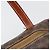 Céline Borsa CELINE Macadam Canvas PVC Pelle Marrone Oro Auth 186813 D'oro - vista 9