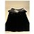 Gonna in velluto con bottoni a pressione vintage Dior nera argento Nero - vista 8