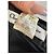 Gonna in velluto con bottoni a pressione vintage Dior nera argento Nero - vista 9