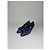 Chloé Décolleté Vintage Chloe in pelle con fiocco Viola scuro Blu navy EU36.5 - vista 5