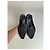 Chloé Décolleté Vintage Chloe in pelle con fiocco Viola scuro Blu navy EU36.5 - vista 9