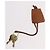 Céline Borsa Boston CELINE Macadam Canvas PVC Pelle Marrone Oro Auth 185992 D'oro - vista 12