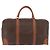 Céline Borsa Boston CELINE Macadam Canvas PVC Pelle Marrone Oro Auth 185992 D'oro - vista 2