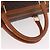 Céline Borsa Boston CELINE Macadam Canvas PVC Pelle Marrone Oro Auth 185992 D'oro - vista 8
