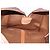 Céline Borsa Boston CELINE in tela Macadam e pelle PVC Marrone Oro Autentica 186815 D'oro - vista 20