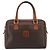 Céline Borsa CELINE Macadam Canvas PVC Pelle Marrone Oro Auth 187100 D'oro - vista 13