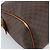Céline Borsa CELINE Macadam Canvas PVC Pelle Marrone Oro Auth 187100 D'oro - vista 14