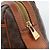 Céline Borsa CELINE Macadam Canvas PVC Pelle Marrone Oro Auth 187100 D'oro - vista 17