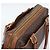 Céline Borsa CELINE Macadam Canvas PVC Pelle Marrone Oro Auth 187100 D'oro - vista 6