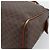 Céline Borsa CELINE Macadam Canvas PVC Pelle Marrone Oro Auth 187100 D'oro - vista 9