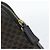 Céline Borsa CELINE Macadam Canvas PVC Pelle Nera Oro Auth 187503A Nero D'oro - vista 9