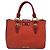 Borsa Miu Miu Ready Lock in pelle 2way Arancione Rosso Oro Auth am11916A D'oro - vista 2