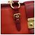 Borsa Miu Miu Ready Lock in pelle 2way Arancione Rosso Oro Auth am11916A D'oro - vista 21