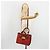 Borsa Miu Miu Ready Lock in pelle 2way Arancione Rosso Oro Auth am11916A D'oro - vista 30