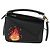 LOEWE × Studio Ghibli Howl's Calcifer Puzzle Mini Bag 2way Black Auth 167415SM Nero D'oro - vista 13