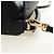 LOEWE × Studio Ghibli Howl's Calcifer Puzzle Mini Bag 2way Black Auth 167415SM Nero D'oro - vista 9