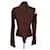 Thierry Mugler Top marrón Castaño  - vista 4