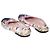 Ballerine Chanel con punta bicolore in tela multicolore e pelle verniciata - vista 3