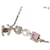 Timeless Bracciale Chanel in perle multicolore con ciondolo logo CC  - vista 4
