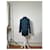 Yves Saint Laurent Polo en coton vintage Saint Laurent Teal Navy Grey XL Bleu  - vue 3