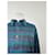 Yves Saint Laurent Polo en coton vintage Saint Laurent Teal Navy Grey XL Bleu  - vue 5