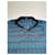 Yves Saint Laurent Polo en coton vintage Saint Laurent Teal Navy Grey XL Bleu  - vue 6