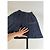 Pantaloncini in cotone vintage Dior blu navy S - vista 7