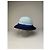Chapeau structuré Vintage Vivienne Westwood Bleu clair Marine Bleu Marine - vue 8