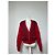 Cardigan Vintage Dior in Seta e Cotone Rosso Amaranto M - vista 10