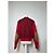 Cardigan Vintage Dior in Seta e Cotone Rosso Amaranto M - vista 11