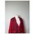 Cardigan Vintage Dior in Seta e Cotone Rosso Amaranto M - vista 4