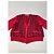Cardigan Vintage Dior in Seta e Cotone Rosso Amaranto M - vista 5