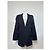 Vintage Dior Men's Wool Blazer Navy Silk Lined S-M Navy blue - view 10