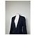 Vintage Dior Men's Wool Blazer Navy Silk Lined S-M Navy blue - view 5