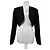 Vintage Givenchy Cropped Wool Blend Jacket Black XL